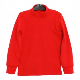 golf-dzieciecy-140-sweter-polgolf-dlugi-rekaw-czerwony-bawelniany-bodykids