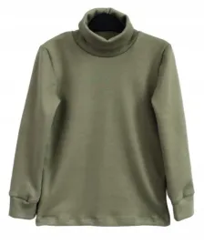 golf-dzieciecy-bawelniany-oliwkowy-dlugi-rekaw-rozmiar-122