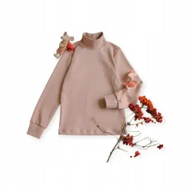 golf-dzieciecy-dlugi-rekaw-140-jednokolorowy-polgolf-kawowy-bodykids