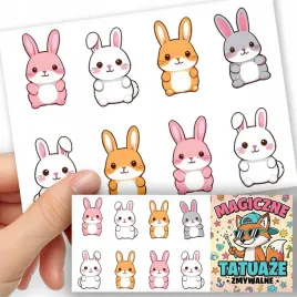 tatuaze-zmywalne-dla-dzieci-tymczasowe-zwierzeta-krolik-8-el