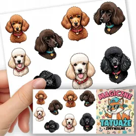tatuaze-zmywalne-dla-dzieci-tymczasowe-psy-rasa-pudel-pudelek-8-el