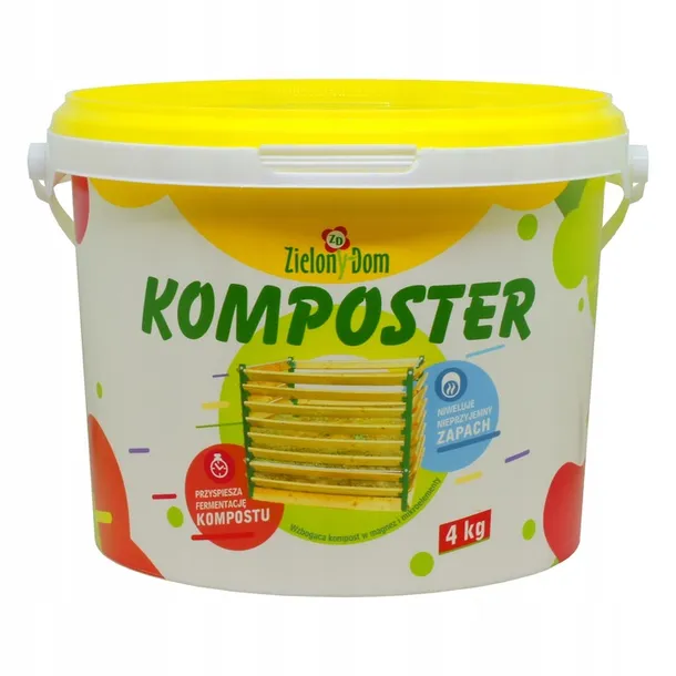 zielony-dom-komposter-4kg-stan-opakowania-oryginalne