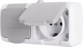 podwojne-gniazdko-230v-z-uziemieniem-schuko-natynkowe-ip54-szare