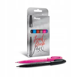 pentel-pisaki-pedzelkowe-do-kaligrafii-touch-6-k