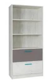 nowoczesny-regal-83cm-kraft-bialy-relax-r07
