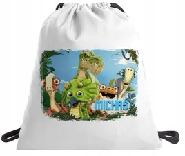 worek-na-buty-stroj-gigantozaur-imie-prezent-y4