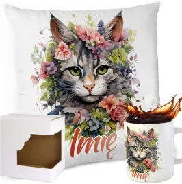 zestaw-poduszka-kubek-z-kotami-koty-kotki-cat-z-kwiatkami-prezent-imie