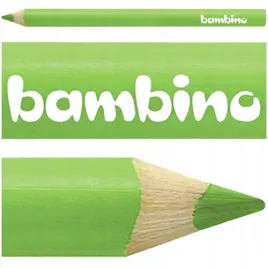 kredka-bambino-trojkatna-w-drewnianej-oprawie-gruba-jumbo-jasnozielona