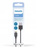 kabel-philips-usb-apple-lightning-12-m-czarny-stan-nowy