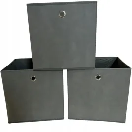 3x-pojemnik-szary-materialowy-na-ubrania-ksiazki-zabawki-organizer-325-cm