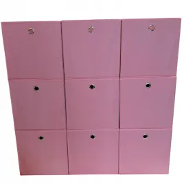 9x-pojemnik-rozowy-materialowy-na-ubrania-ksiazki-zabawki-organizer-325-cm