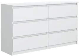 komoda-6-szuflad-100cm-biala