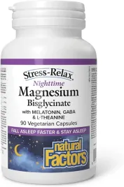 natural-factors-magnez-bisglicynian-z-melatonina-gaba-i-l-teanina-90-kapsul