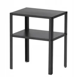 ikea-knarrevik-stolik-kawowy-maly-nocny-czarny-stabilny-stoliczek