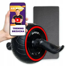 drfit-kolko-cwiczen-brzucha-roller-abs-profesjonalny-mocny-trening-gratis