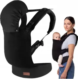 nosidelko-dla-dziecka-momi-collet-2w1-czarne-hipoalergiczne-kaptur