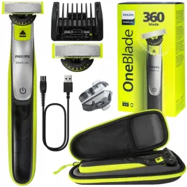 golarka-trymer-philips-oneblade-360-5w1-silver-do-brody-zarostu-etui