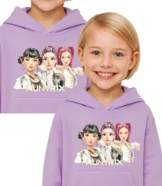huntrix-k-pop-demon-hunters-bluza-z-kapturem-ciepla-116-fioletowa-lawendowa
