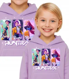 huntrix-k-pop-demon-hunters-bluza-z-kapturem-ciepla-152-fioletowa-lawendowa
