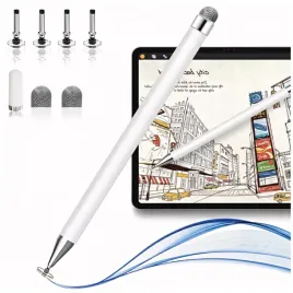 rysik-do-telefonu-tabletu-stylus-pen-uniwersalny-dlugopis-do-ekranow-bialy