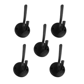 wieszak-meblowy-scienny-zestaw-5-sztuk-haczyk-na-ubrania-czarny-matowy