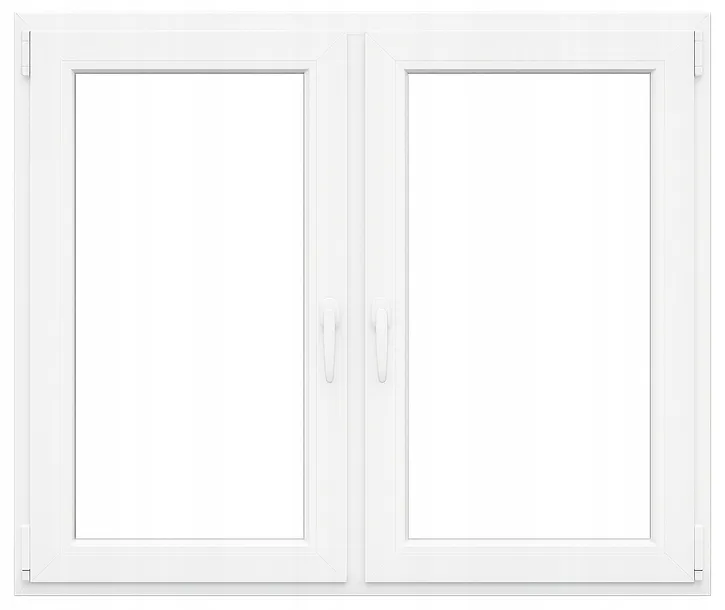 OKNO KacprzaK 140X140 OKNA PCV NOWE 1400x1400 Okna od ręki Okno białe RU+R