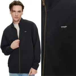 wrangler-funnel-neck-zip-black-rozpinana-bawelniana-bluza-male-logo-s