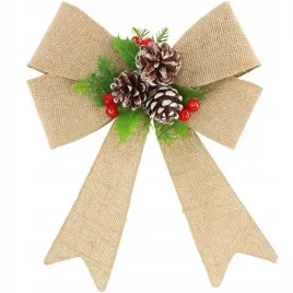 piekna-dekoracyjna-kokarda-ozdoba-swiateczna-z-szyszka-30x25cm