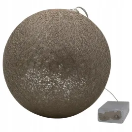 bombka-zawieszka-cotton-ball-lampka-led-16cm-ciemno-szara