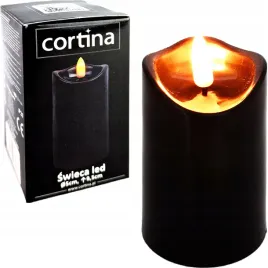 swieca-dekoracyjna-znicz-wklad-led-czarny-cortina-95-cm