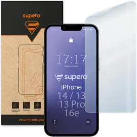 folia-hydrozelowa-na-wyswietlacz-supero-do-iphone-16e-14-13-pro-13-cienka