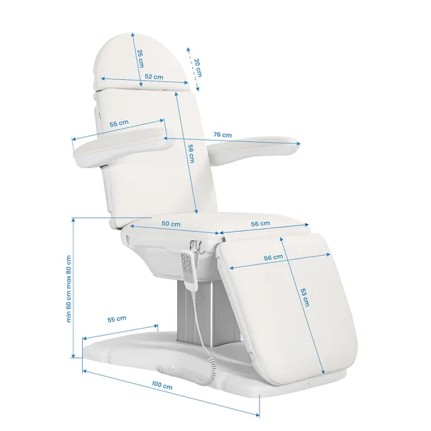 fotel-kosmetyczny-elektr-eclipse-4-siln-bialy-waga-z-opakowaniem-71-kg-stan-nowy