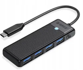 hub-usb-c-orico-4-porty-usb-a-3-0-5gbps-czarny