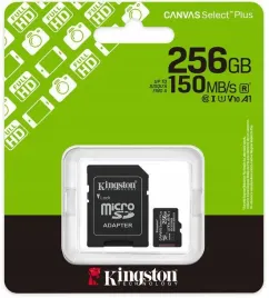 karta-pamieci-microsd-kingston-canvas-select-plus-microsdxc-c10-uhs-i-256gb