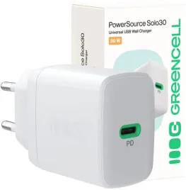 ladowarka-sieciowa-greencell-powersource-solo30-30w-1xusb-c-pd-3-0-qc-4-0