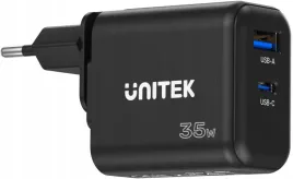 ladowarka-sieciowa-unitek-gan-pd-35w-usb-c-usb-a-czarna