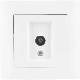 gniazdo-tv-vcx-wesa-lc-43-bialy