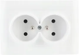 gniazdo-podwojne-z-uziemieniem-vcx-wesa-lc-16-bialy