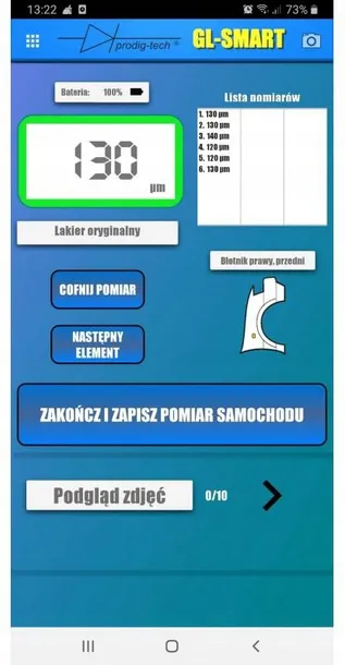 miernik-grubosci-lakieru-gl-smart-2-stan-nowy-informacje-dodatkowe-automatyczne-wylaczanie-podswietlany-wyswietlacz-wspolpraca-z-urzadzeniem-mobilnym