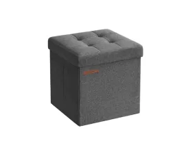 mala-pufa-pikowana-30cm-ciemnoszara-skladana-z-miejscem-na-rzeczy