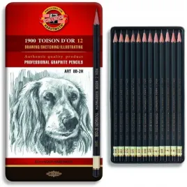 olowki-toison-d-or-zestaw-olowkow-do-szkicowania-koh-i-noor-8b-2h-12-sztuk