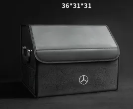 skorzany-organizer-do-bagaznika-logo-mercedes-36-31-31-zamszowa