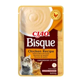 inaba-cat-ciao-bisque-karma-uzupelniajaca-dla-kota-o-smaku-kurczaka-40g