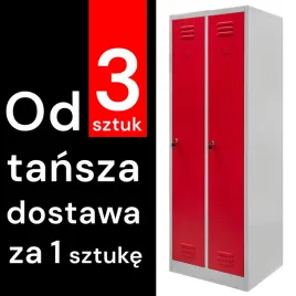 szafka-ubraniowa-bhp-mega-m-j-60-2-drzwiowa-szara-czerwony-front-s-60-cm-g