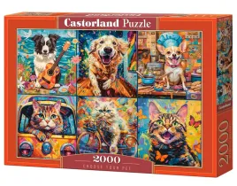 kolorowe-puzzle-z-motywem-zwierzecym-castorland-psy-i-koty-2000-elementow
