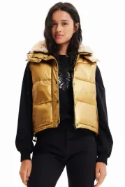 bezrekawnik-damski-desigual-cotemburgo-ocieplany-zloty