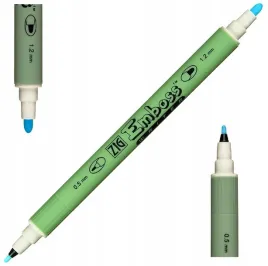 pisak-marker-dwustronny-z-tuszem-do-embossingu-kaligrafii-zig-kuretake