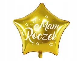 balon-foliowy-gwiazdka-mam-roczek-48cm-zloty-party-deco
