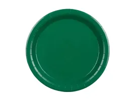 talerzyki-papierowe-ciemny-zielony-23cm-party-deco