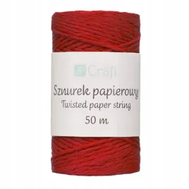 sznurek-papierowy-skrecany-czerwony-50-m-dalprint
